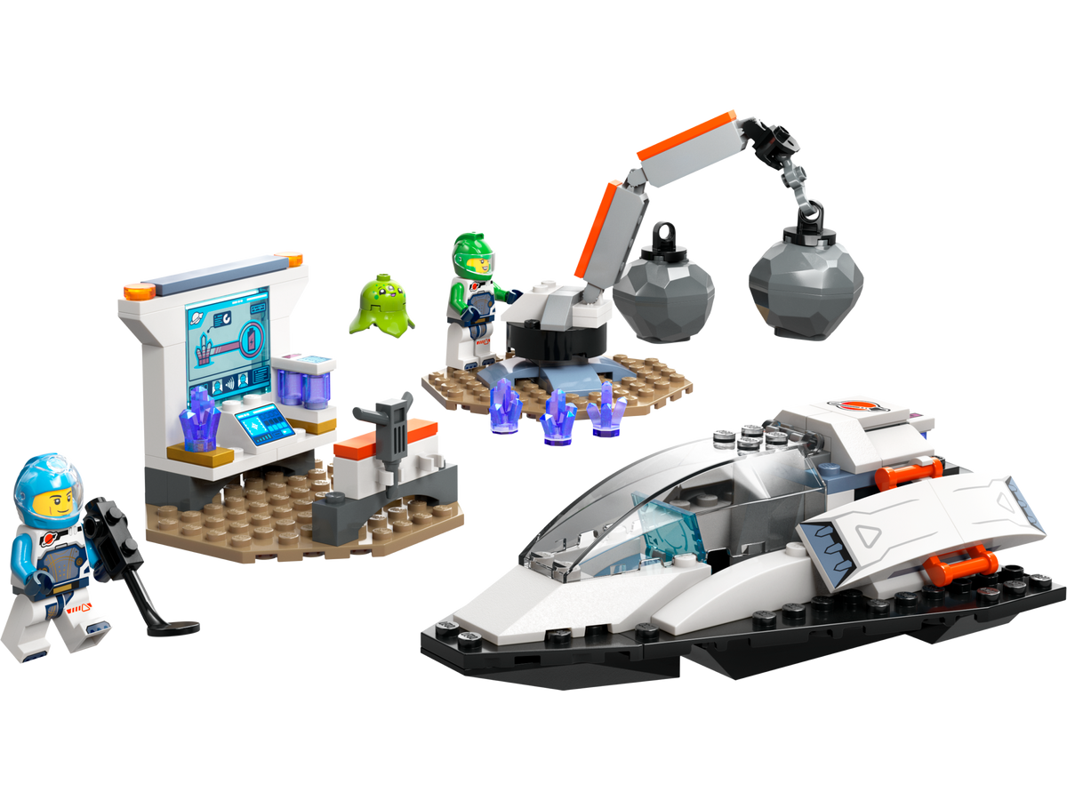 LEGO City Spaceship and Asteroid Discovery toy set 126 pieces (British brand)