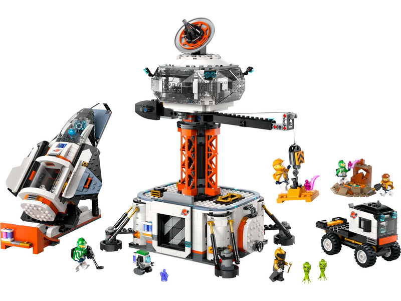 LEGO Space Base and Rocket Launchpad 1422 pieces (British brand)