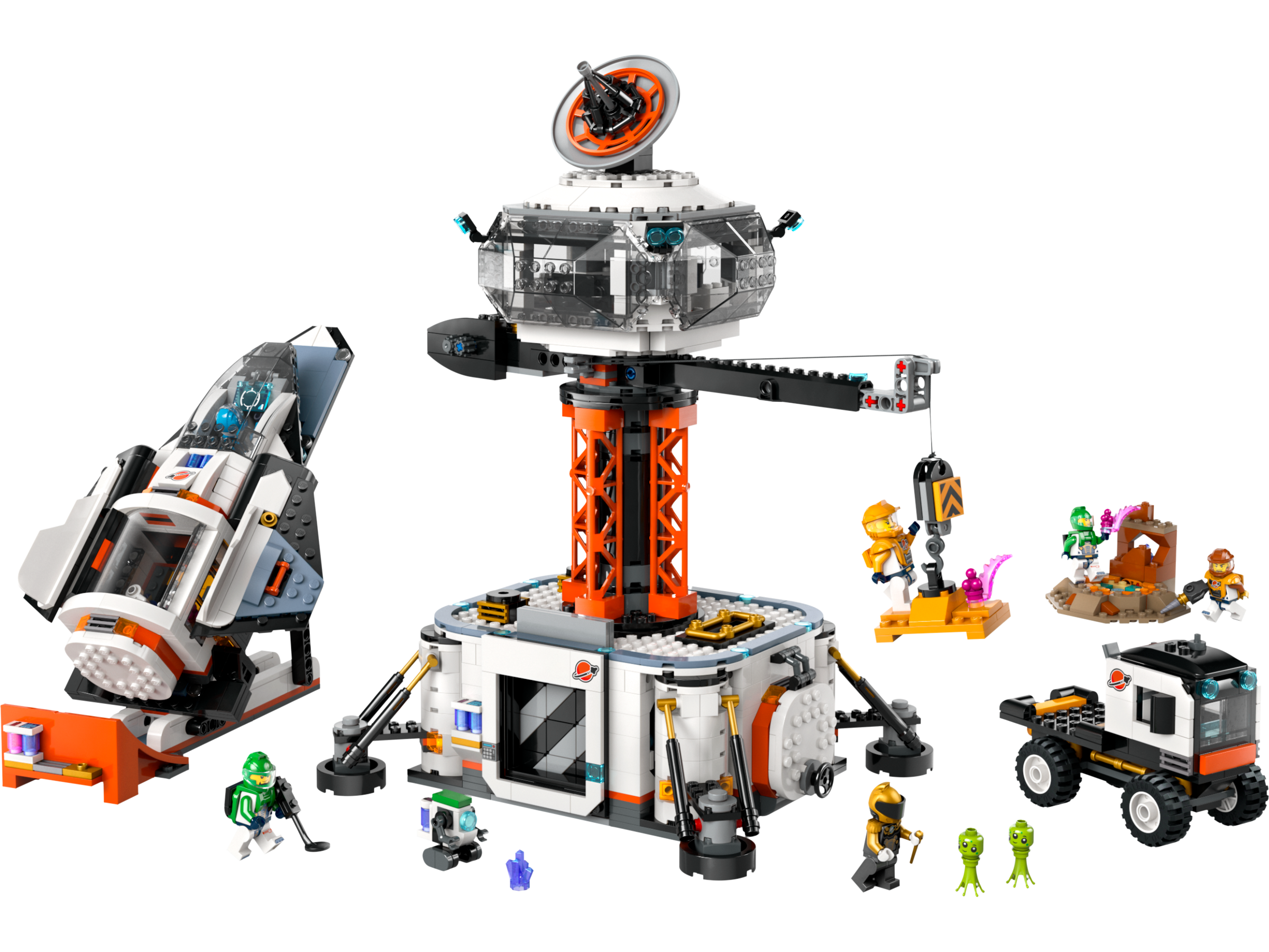 LEGO Space Base and Rocket Launchpad 1422 pieces (British brand)