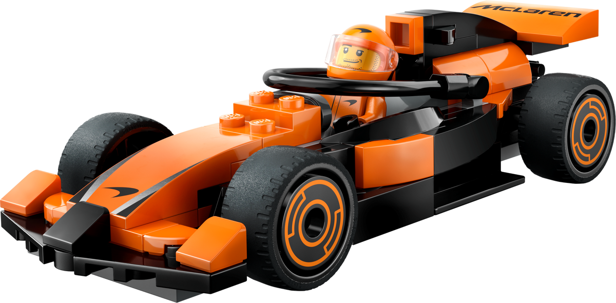 LEGO F1 Driver with McLaren Race Car 86 Pieces - British product