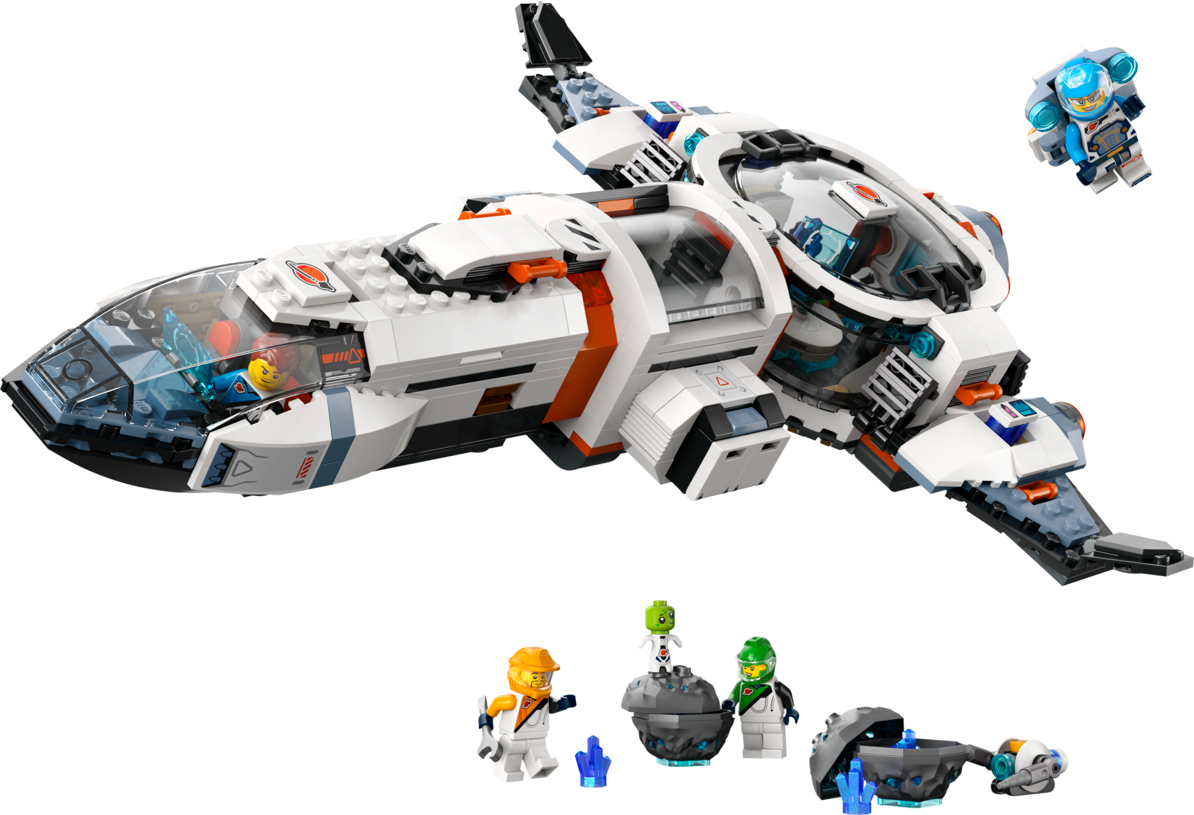 LEGO Modular Galactic Spaceship set 717 pieces, imported from the UK