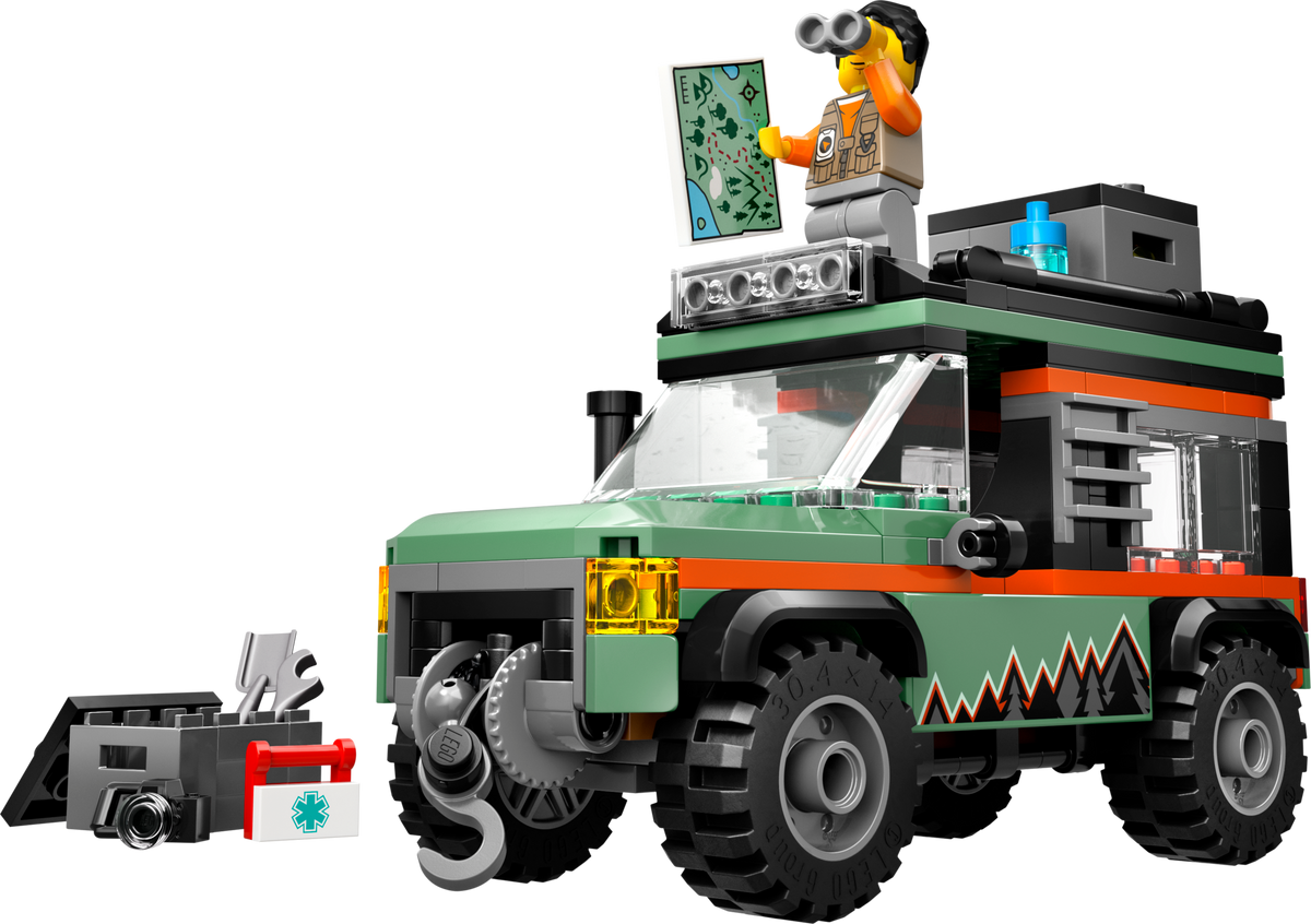 Lego City Off-Road 4x4 Mountain Truck 221 pieces, imported from the UK