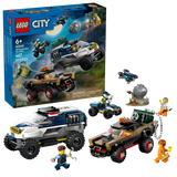 LEGO City Off-Road Police Car Chase building set 467 pieces, UK version