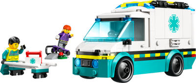 LEGO City Emergency Ambulance Building Set 184 Pieces
