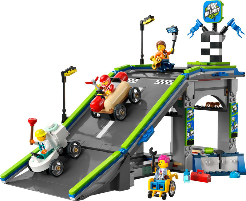 LEGO City Race Car Ramp Track 436 Pieces, imported from the UK