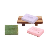 Greenman Sisal Natural Soap and Dish Set 3x100g (British brand)