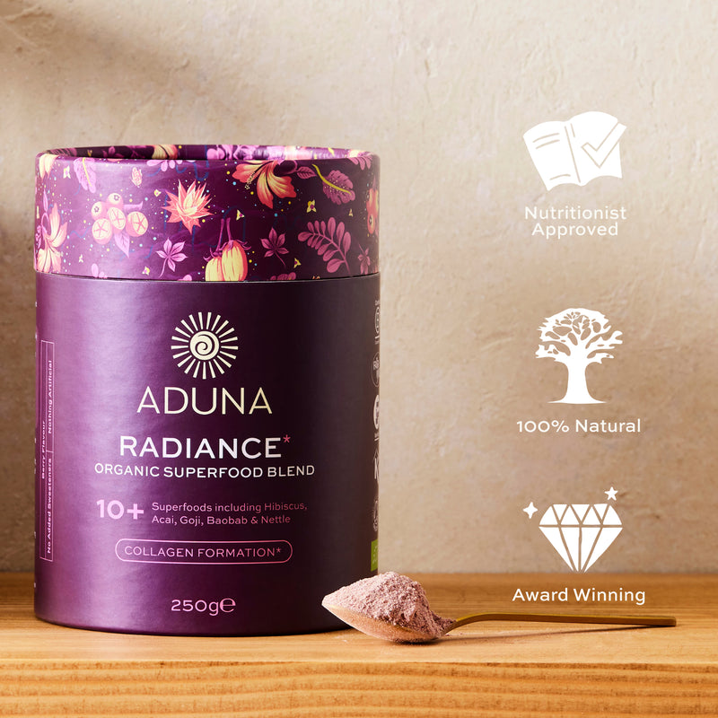 Aduna Radiance Organic Superfood Blend 250g - British product