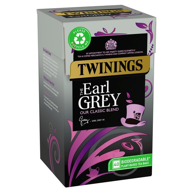 Twinings Earl Grey Tea    40 per pack GOODS M&S   