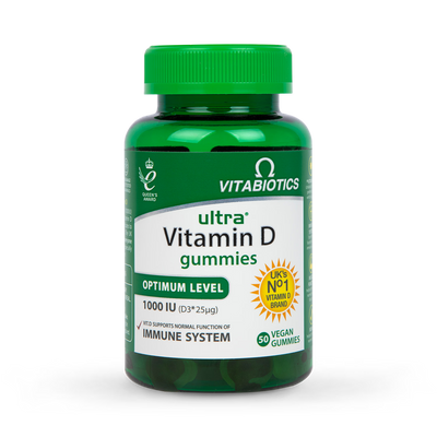 Vitabiotics Ultra Vitamin D3 Orange Vegan 50 Gummies