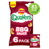 Walkers Quavers BBQ Sauce Multipack Snacks Crisps   6 per pack GOODS M&S   
