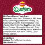 Walkers Quavers BBQ Sauce Multipack Snacks Crisps   6 per pack GOODS M&S   