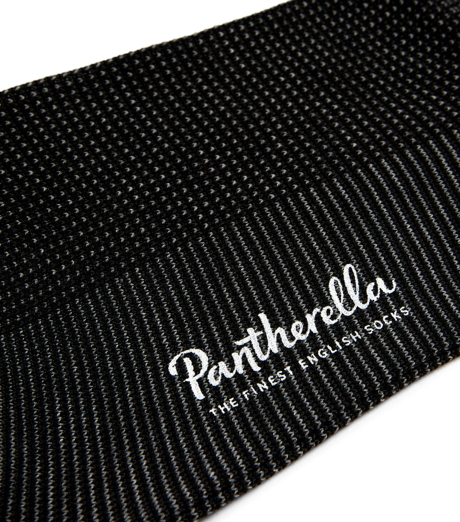 Pantherella pin dot socks, imported from the UK