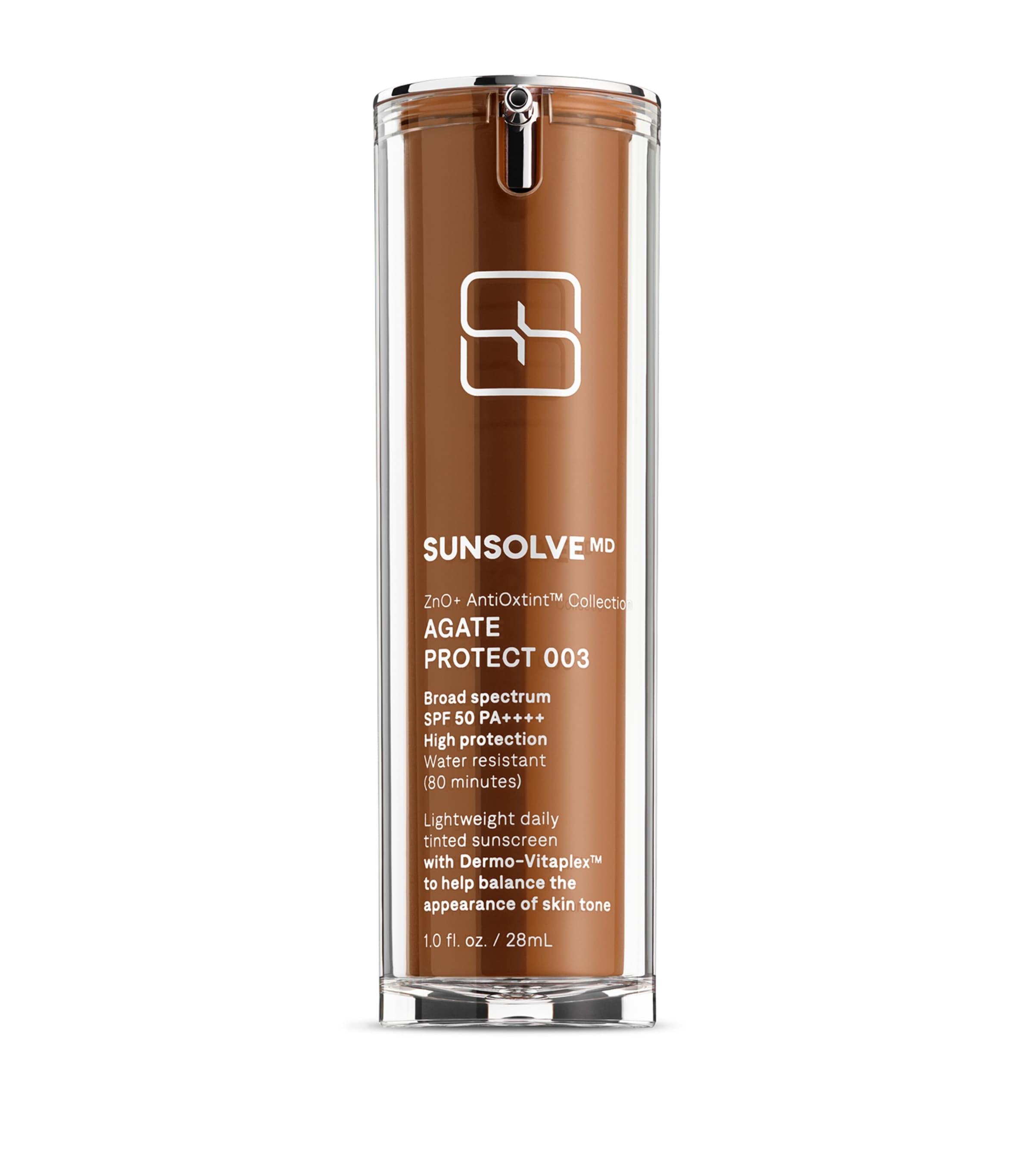 SunsolveMD Tinted Sun Cream SPF 50 28ml (British brand)