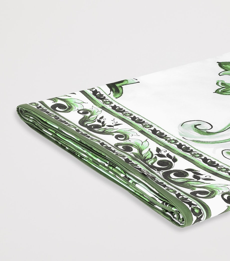 Dolce&Gabbana cotton sateen Majolica print king duvet cover 260cm x 220cm - British product