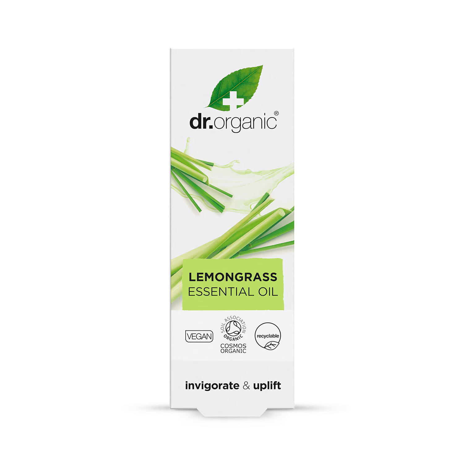 Dr Organic Lemongrass Pure Essential Oil 10ml - British product