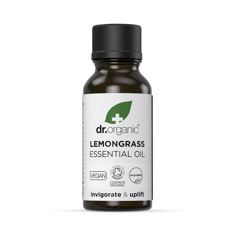 Dr Organic Lemongrass Pure Essential Oil 10ml - British product