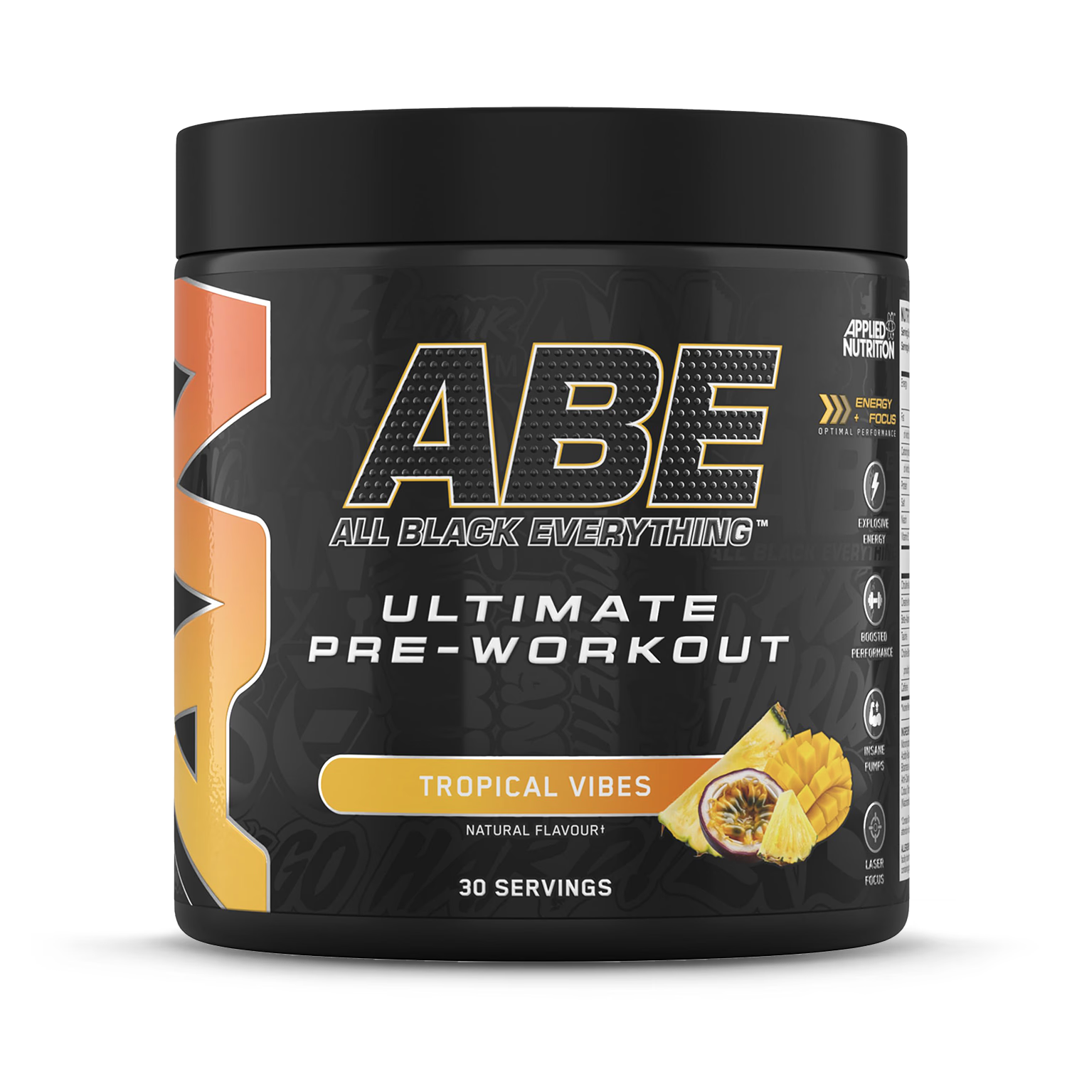 Applied Nutrition Pre-Workout Powder Tropical 375g - British product