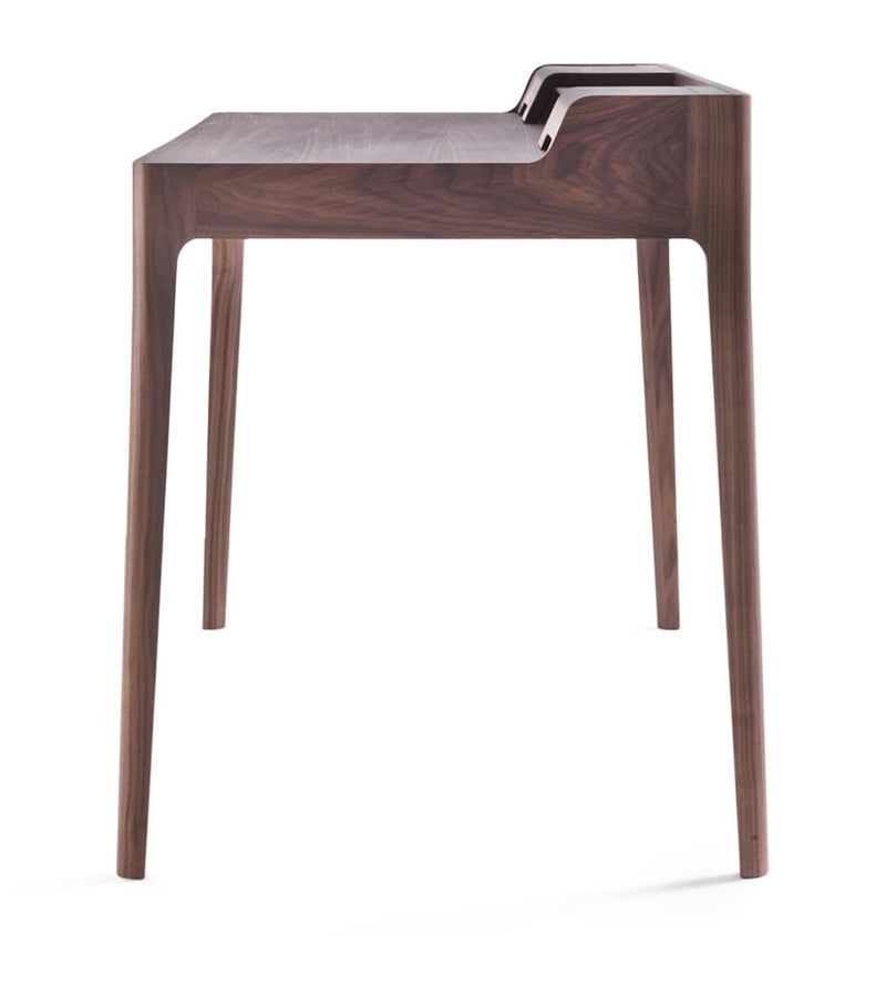 Porada Walnut Saffo Writing Desk, imported from the UK