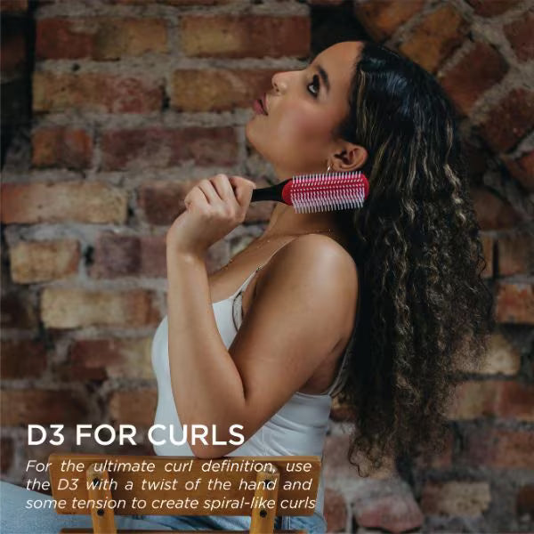 Denman Deluxe D3 original curl definer hairbrush, imported from the UK