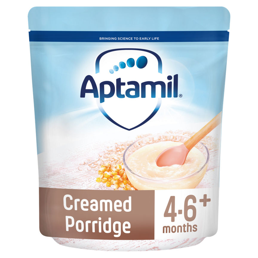 Aptamil Creamed Porridge Baby Cereal 4-6+ Months - McGrocer