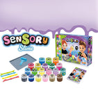 Sensory Experiments Toy Kit with 20 Textures and Tools for Ages 6+