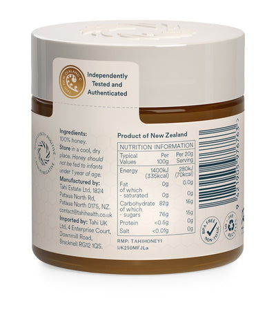 Miel de Manuka Multifloral Tahi Honey MGO 50+ 250g