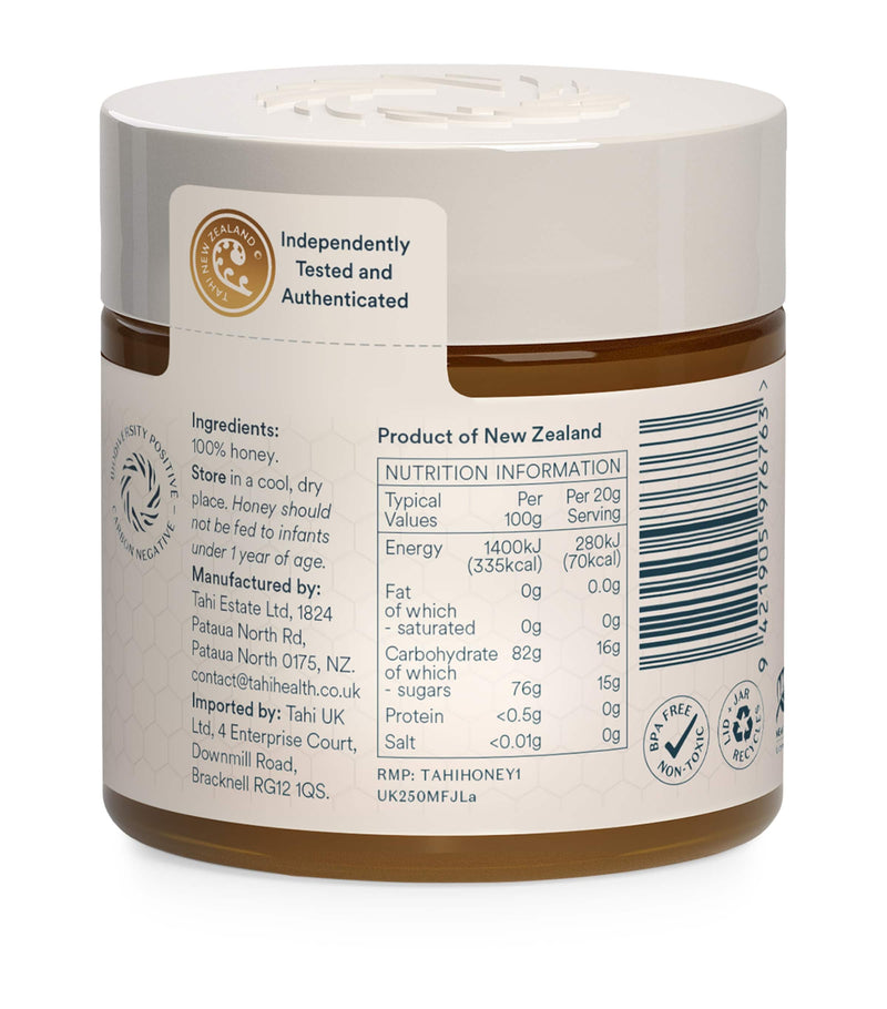 Tahi Honey Multifloral Manuka Honey MGO 50+ 250g (British brand)