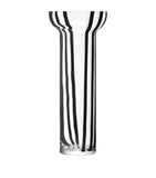 LSA International Glass Stripe Vase 42cm, UK version