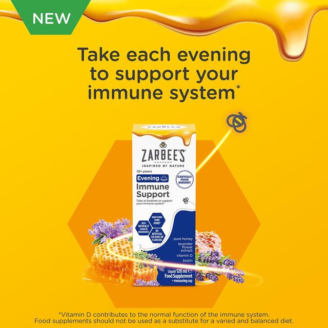 Zarbee's Evening Immune Support   120ml GOODS M&S   