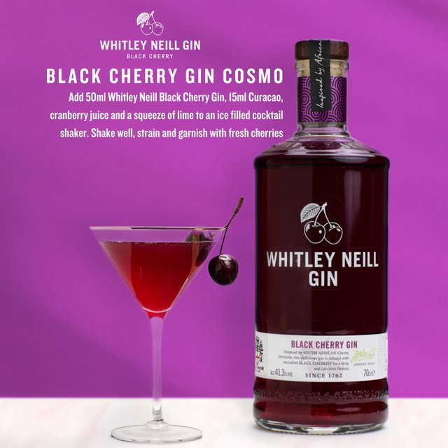 Whitley Neill Black Cherry Gin   70cl GOODS M&S   