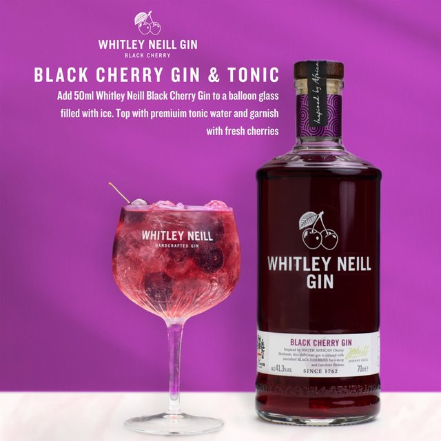 Whitley Neill Black Cherry Gin   70cl GOODS M&S   