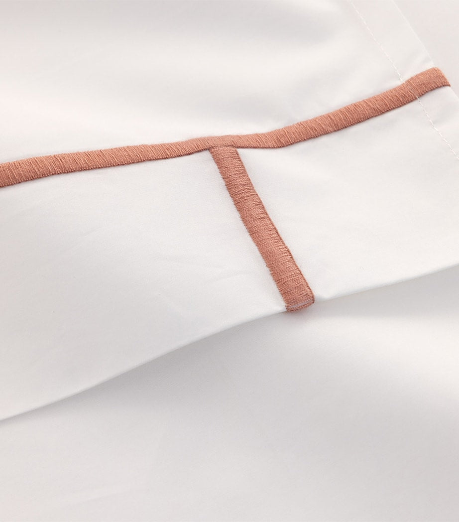 Yves Delorme Athena Santal double flat sheet 240cm x 295cm (British brand)