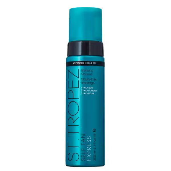 St.Tropez Self Tan Express Bronzing Mousse 200ml (British brand)