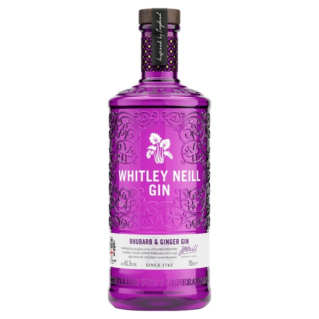 Whitley Neill Rhubarb & Ginger Gin   70cl GOODS M&S   