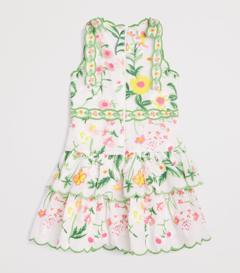 Marlo Cotton Embroidered Kaylee Dress 2-16 years, imported from the UK