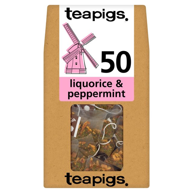 Teapigs Liquorice & Peppermint Tea Bags   50 per pack GOODS M&S   
