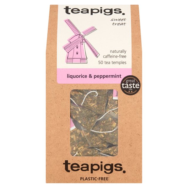 Teapigs Liquorice & Peppermint Tea Bags   50 per pack GOODS M&S   