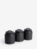Black Country Badge Set of 3 Storage Jars