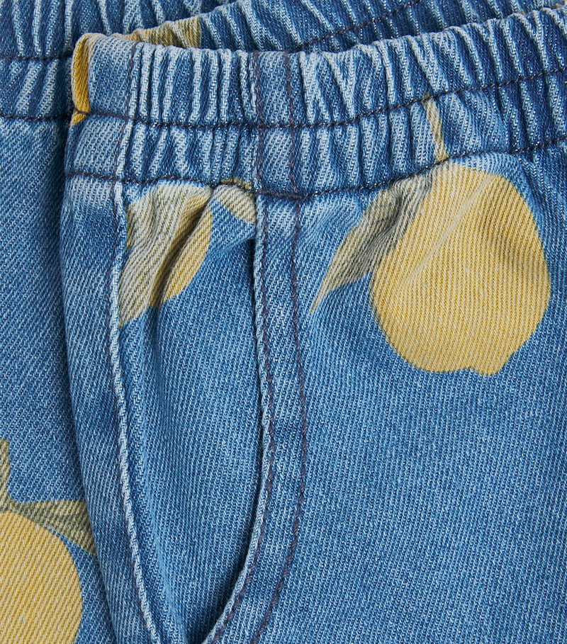 Konges Sløjd lemon printed jeans for children 9 months to 10 years, UK version