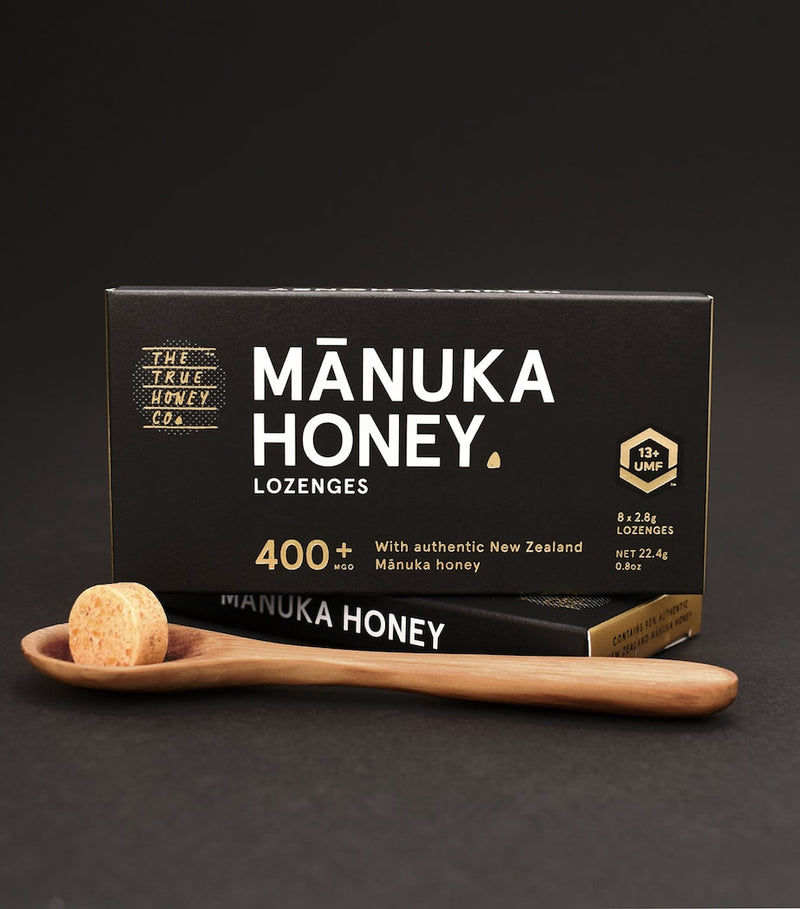 The True Honey Co 400+ MGO Manuka Honey Lozenges (8 x 2.8g)