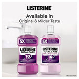 Listerine Zero Alcohol Mouthwash Smooth Mint 500ml, UK version
