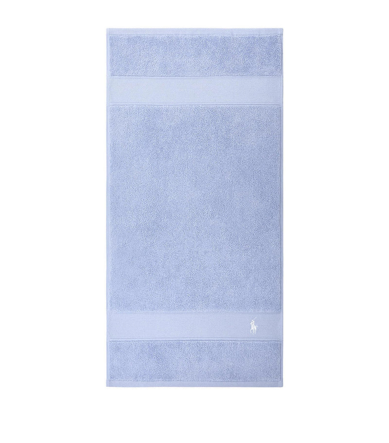 Ralph Lauren Polo Player Guest Towel 40cm x 75cm, imported from the UK