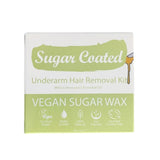 Sugar Coated hair removal wax kit lemongrass scent 200g (British brand)