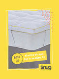Snug White Deeply Dreamy Mattress Topper 10cm (British brand)
