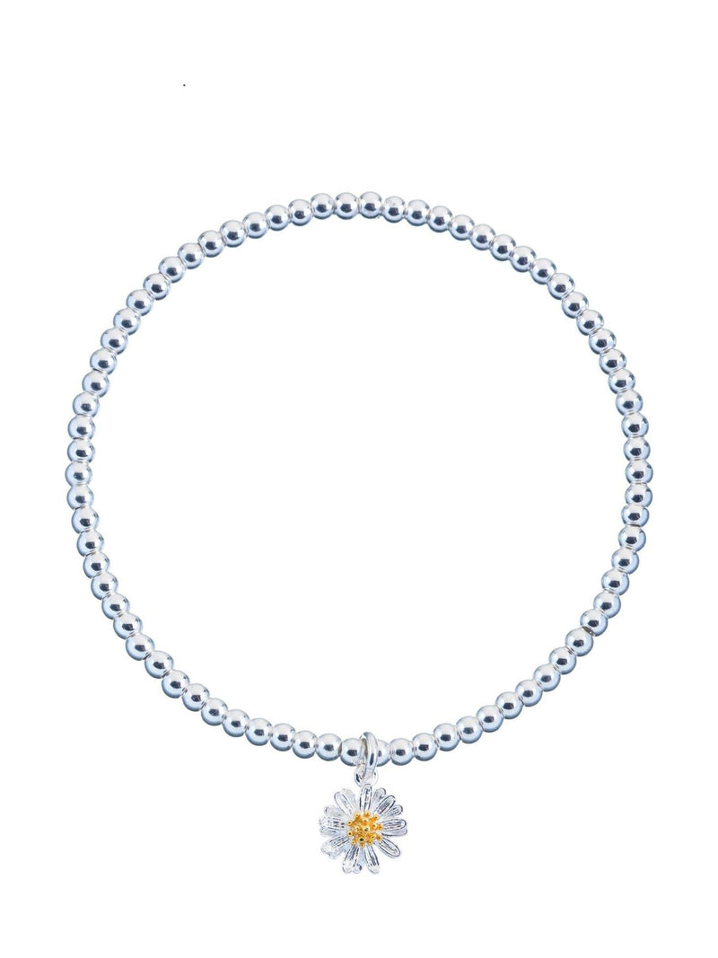 Estella Bartlett Silver Wildflower Bracelet - British product