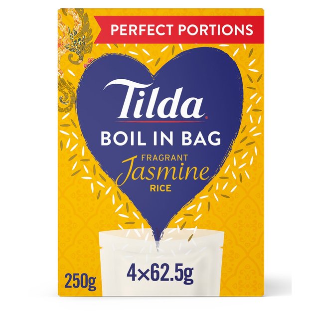 Tilda Boil in the Bag Fragrant Jasmine Rice   250g GOODS M&S   