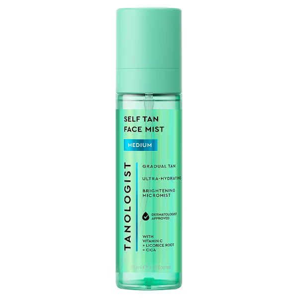 Tanologist Self Tan Facial Mist 100ml (British brand)