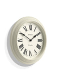 Jones Clocks White Supper Club wall clock 40cm, UK version