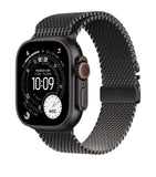 Apple Apple Watch Ultra 3 - Black with Titanium Milanese Loop, 49mm, Medium
