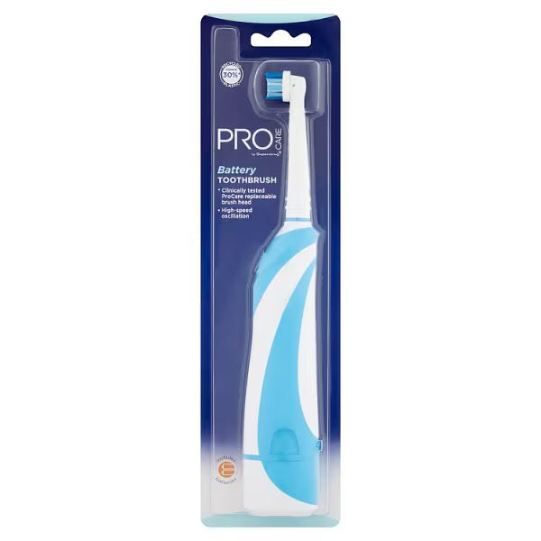 Superdrug ProCare battery operated toothbrush (British brand)